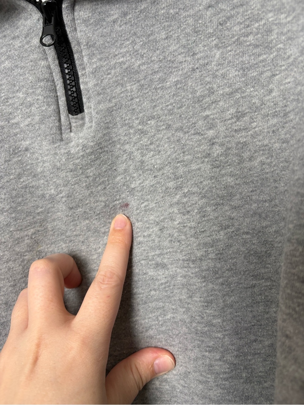 Taylor Swift Eras Tour Gray Quarter Zip - Picture 4 of 6